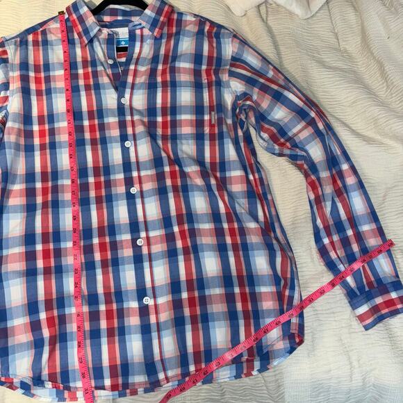 Columbia Men’s Sportwear Company Red White and Blue Long Sleeve 
Size Large - Picture 10 of 10